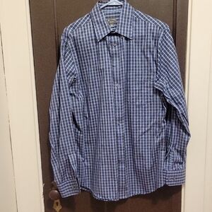 MERONA Ultimate Men's Blue Checkered Shirt Size M